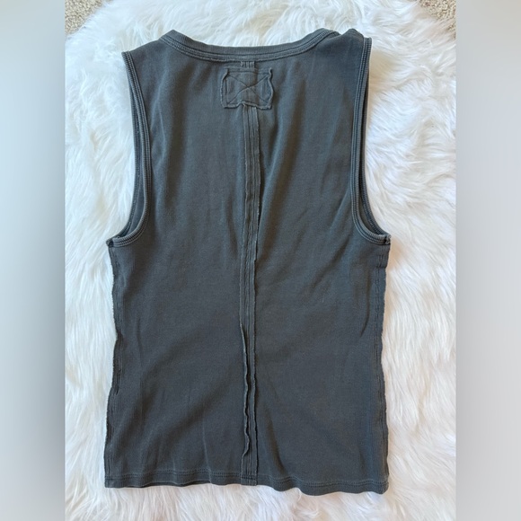 We The Free Size M Jamie Henley Tank - Washed Black - Picture 4 of 9